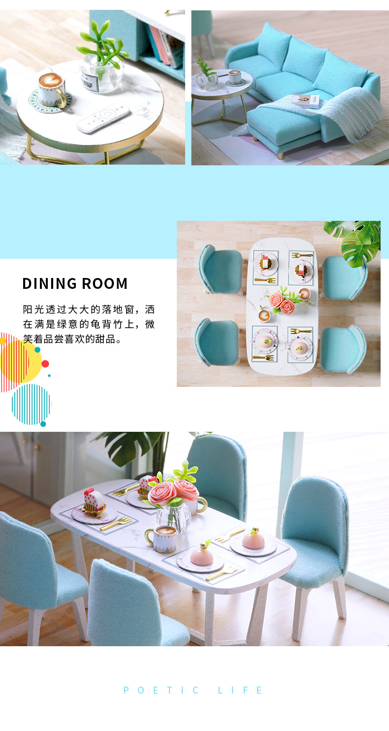 Cute Room Meet Xiaoxiao Handmade DIY Cottage Wooden Building Model Toy for Girlfriend Birthday Gift Cute Room Meet Xiaoxiao Handmade DIY Cottage Wooden Building Model Toy for Girlfriend Birthday Gift
