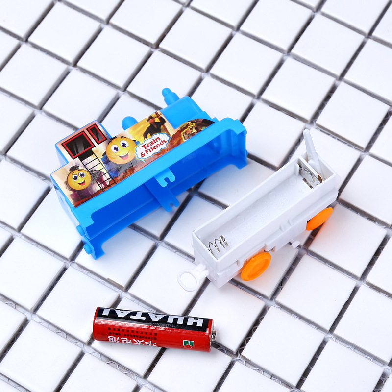 New Children&#039;s Electric Thomas Game Pack Stall Toy Kids Puzzle Assembled Track Toy Car Package