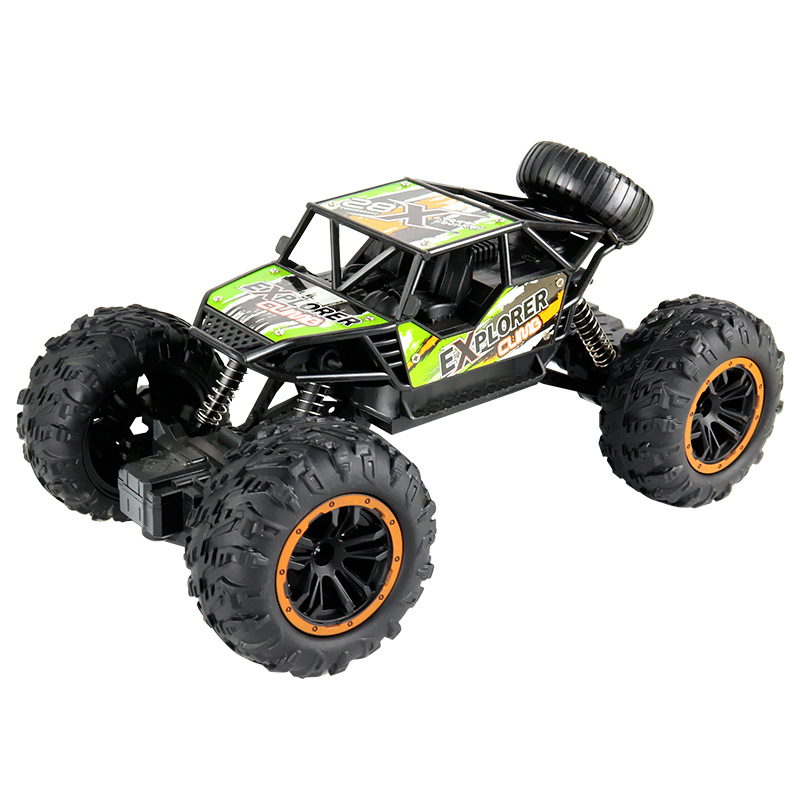 Cross-Border Electric Alloy Rock Crawler Drop-Resistant Children&#039;s Remote Control Car Toy 2.4G Model Rock Climbing off-Road Remote-Control Automobile