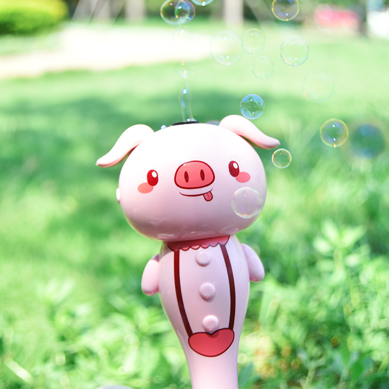 Full automatic light music electric mercifully stick is blowing mercifully fairy toy