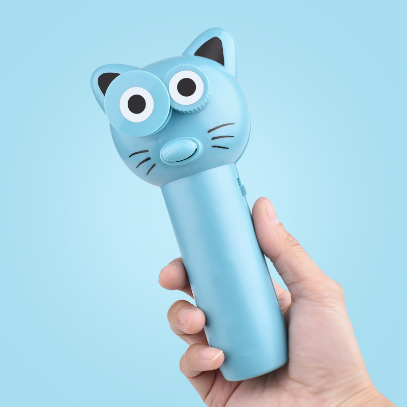 Cross-Border Rope Transmitter New Exotic Decompression Toy Zipstring TikTok Fun Electric Propeller Funny Cat