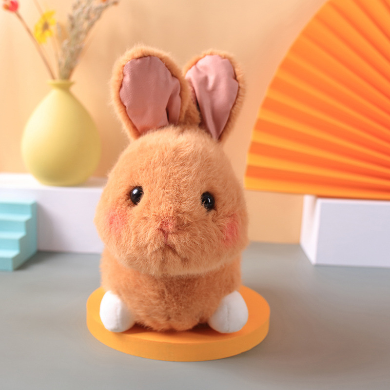Smart Adorable Rabbit Electric Remote Control Plush Toy Early Childhood Educational Toys Bunny Soothing Who Can Learn to Speak English