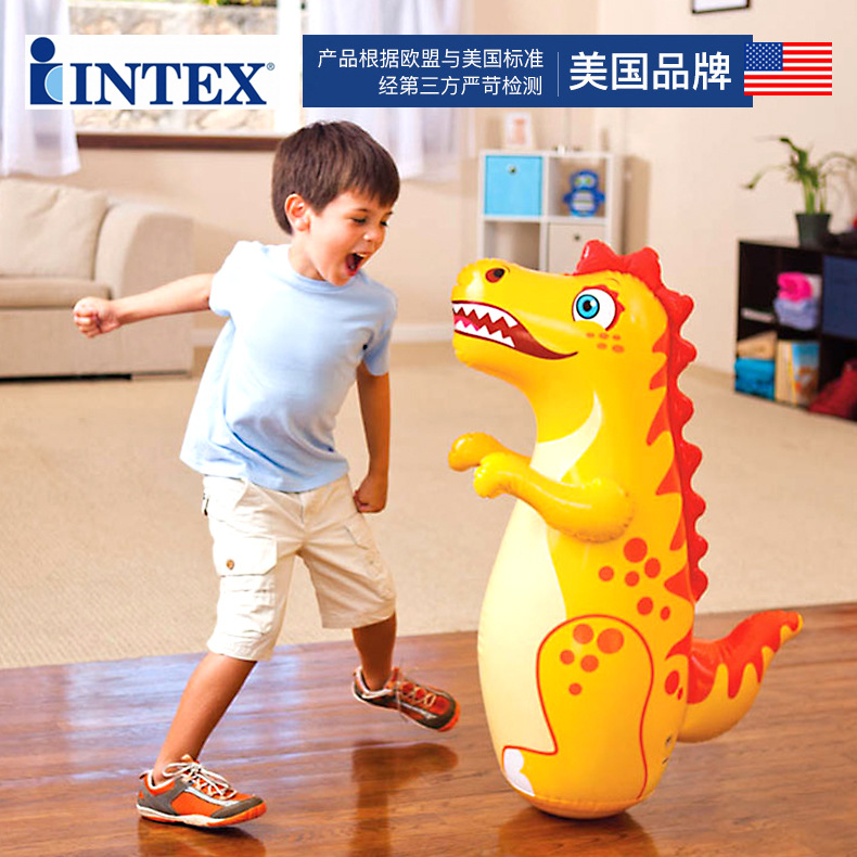 Intex44669 Inflatable Underwater Tumbler Children Boxing Bag Toys Inflatable Toys Fitness Early Education 3D