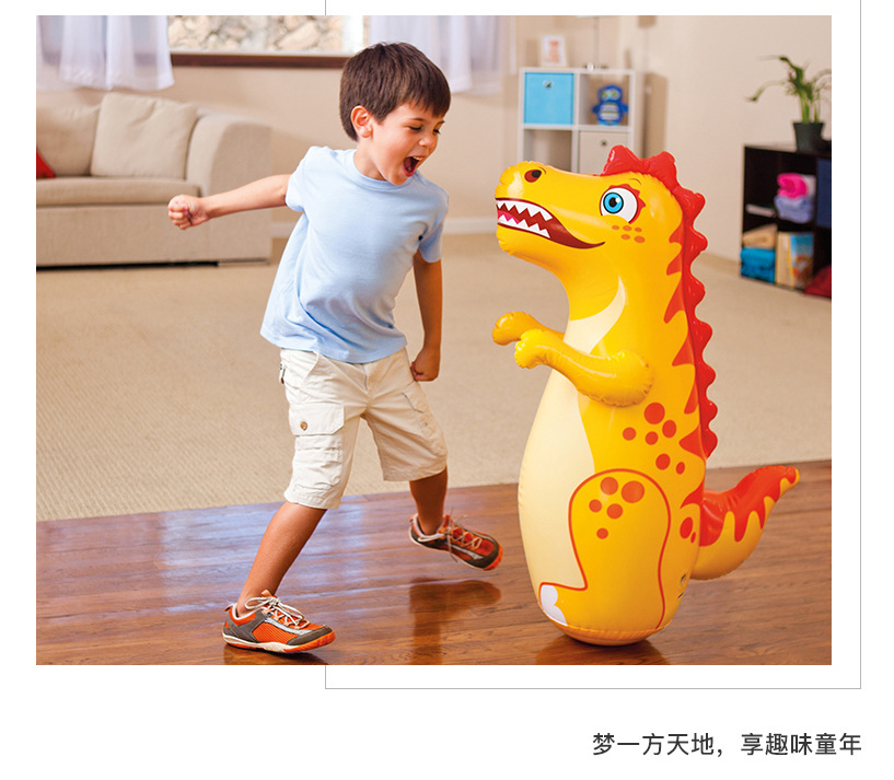 Intex44669 Inflatable Underwater Tumbler Children Boxing Bag Toys Inflatable Toys Fitness Early Education 3D