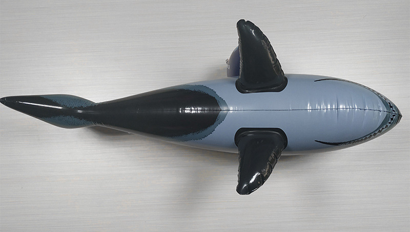 Factory Supply Inflatable Toys Inflatable Shark Toy PVC Children Playing Water Inflatable Shark Spot
