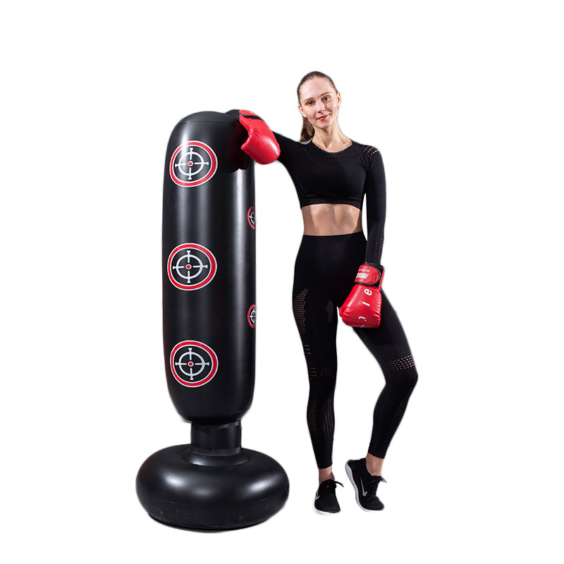 New PVC Inflatable Target Boxing Column Boxing Inflatable Toys Factory in Stock Wholesale Thickening Water Injection Boxing Column