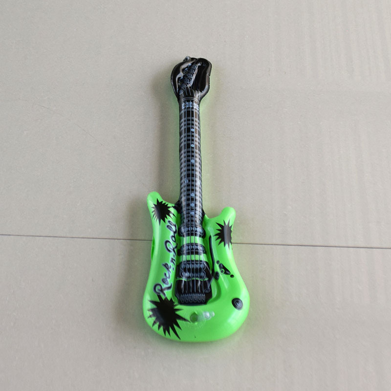 Spot PVC Children's Inflatable Toys Inflatable Guitar Bar Party Flexible Stage Props Inflatable Musical Instruments