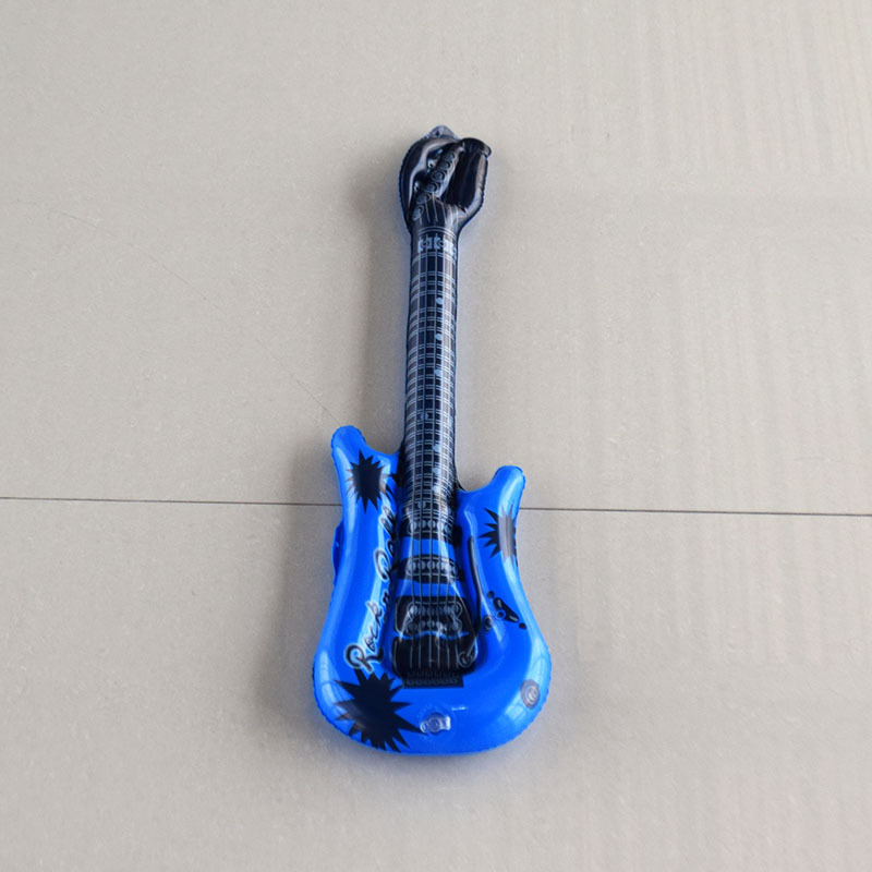Spot PVC Children's Inflatable Toys Inflatable Guitar Bar Party Flexible Stage Props Inflatable Musical Instruments