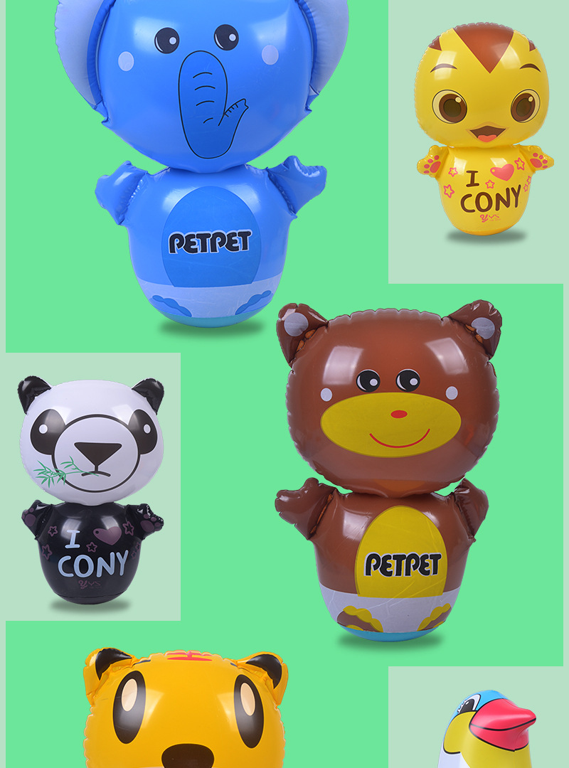 PVC Inflatable Toys Children's Stall Toys Wholesale Yiwu Factory Direct Sales Stall Hot Sale Small Inflatable Can Not Fall