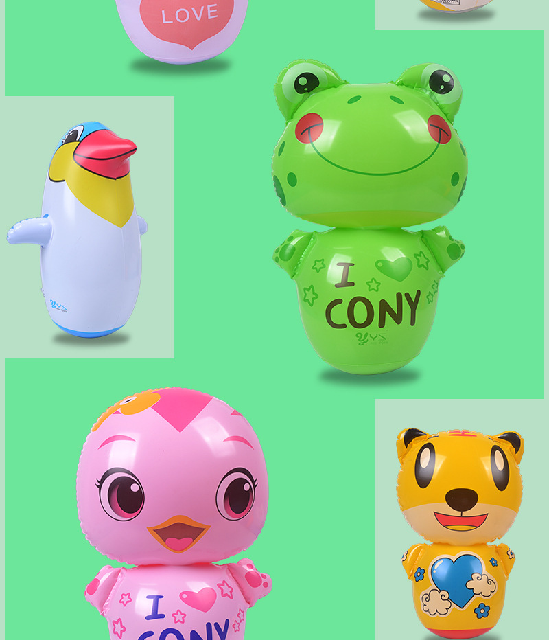 PVC Inflatable Toys Children's Stall Toys Wholesale Yiwu Factory Direct Sales Stall Hot Sale Small Inflatable Can Not Fall