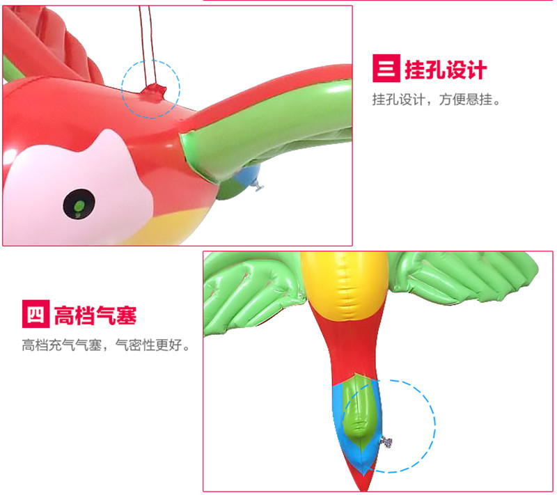 In Stock Wholesale Inflatable Parrot PVC Inflatable Animal Toys Inflatable Bird and So on Can Do All Kinds of Inflatable Toys In Stock Wholesale Inflatable Parrot PVC Inflatable Animal Toys Inflatable Bird and So on Can Do All Kinds of Inflatable Toys