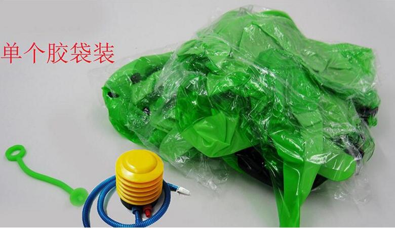 The Children &#039;s inflatable toys with towns and strings inflatable frogs are sold by large manufacturers
