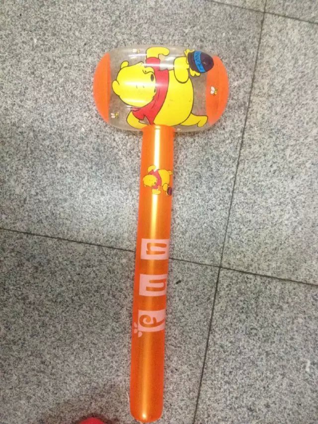 Toys inflatable toys 70cm transparent hammer Bell inflatable sticks Toys inflatable toys 70cm transparent hammer Bell inflatable sticks
