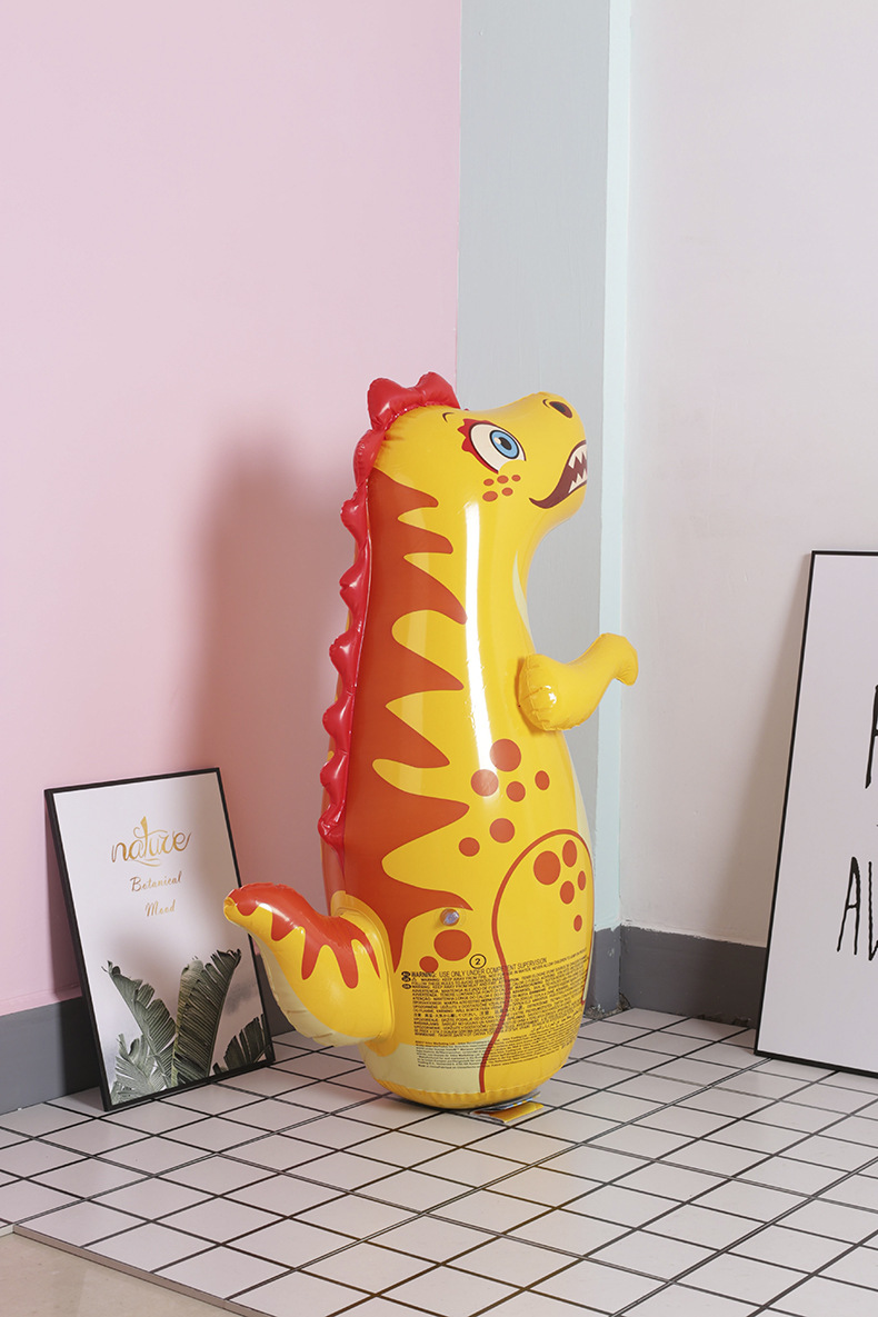Intex 44669 3D Animal Tumbler Children's Inflatable Toys Boxing Bag Bottom Water Injection Leisure Toys