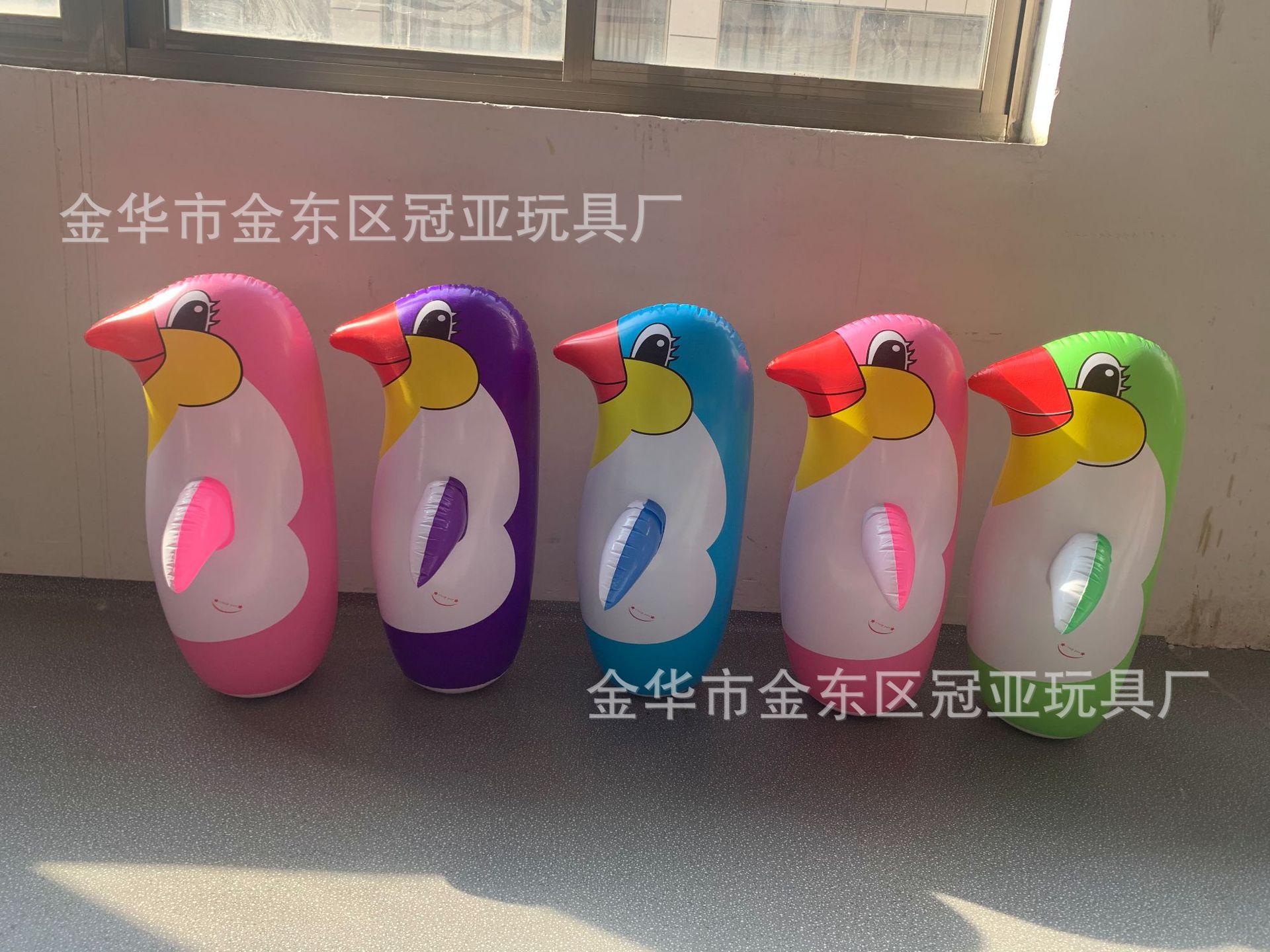 Spot 70 Inflatable Tumbler Children's Inflatable Toys Colorful Inflatable Penguins Tumbler Gift Stall Spot 70 Inflatable Tumbler Children's Inflatable Toys Colorful Inflatable Penguins Tumbler Gift Stall