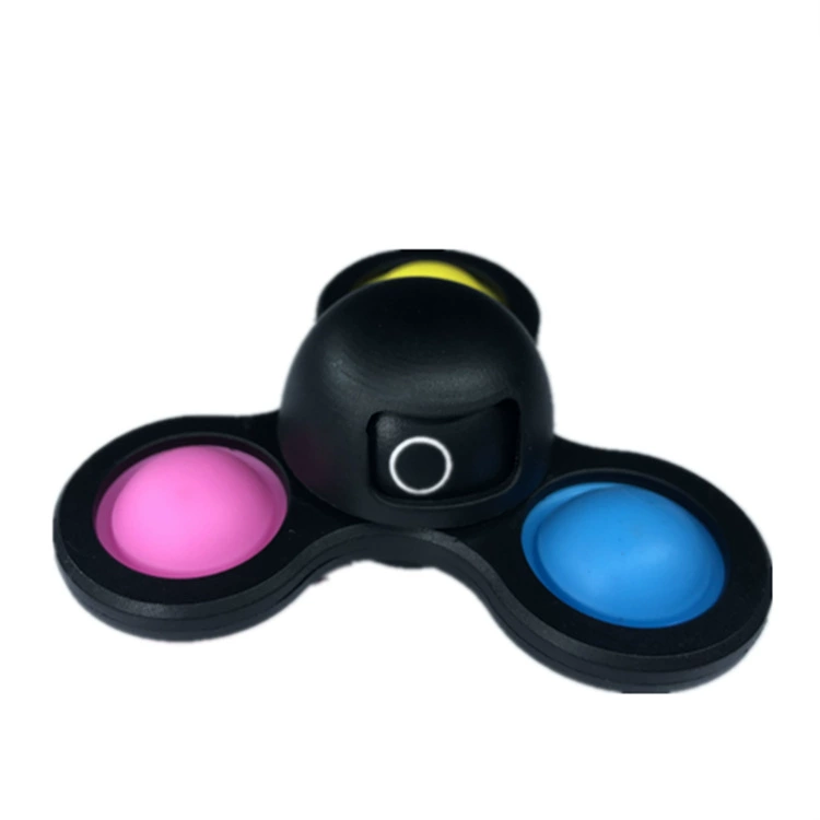 Cross-Border New Arrival Korean Drama Squid Game Hand Spinner Bubble Music Rat Killer Pioneer Fingertip Gyro Decompression Toy H