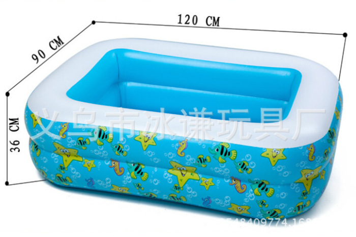Swimming pool of children's inflatable toys baby inflatable tub toys ring factory outlet