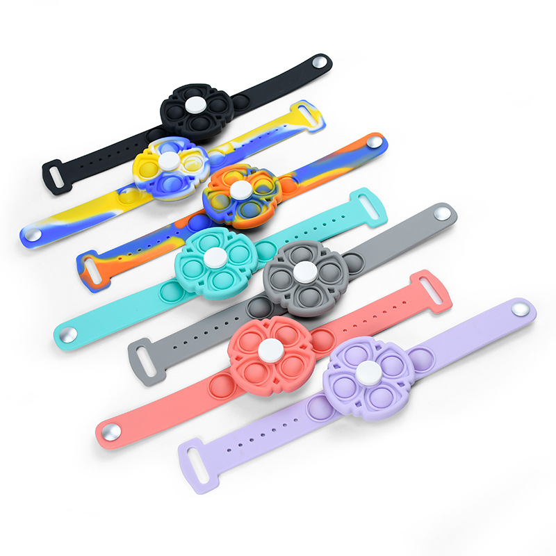 Mouse Killer Pioneer Rotating Bracelet Decompression Bubble Intelligence Development Brain Educational Toy Fingertip Gyro Decompression Toy