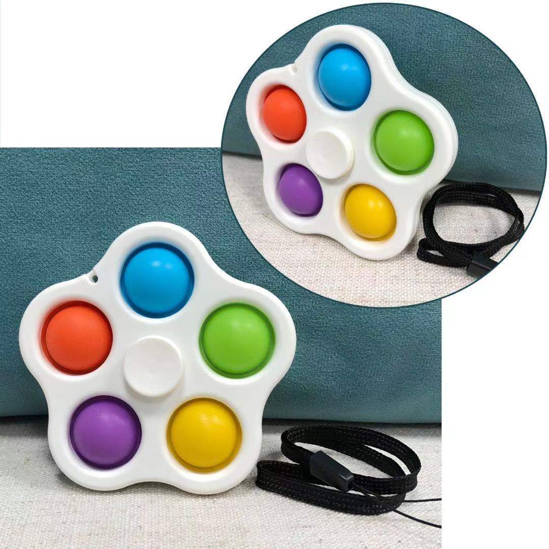 Cross-Border Hot Bubble Music Fingertip Gyro Press Finger Pressure Reduction Toy Keychain Rat Killer Pioneer Vent Artifact Cross-Border Hot Bubble Music Fingertip Gyro Press Finger Pressure Reduction Toy Keychain Rat Killer Pioneer Vent Artifact