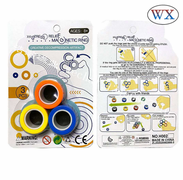 Douyin hot selling finger cool Fancy magnetic bracelet Ring decompress Toy puzzle New Upgrade fingertip gyro Douyin hot selling finger cool Fancy magnetic bracelet Ring decompress Toy puzzle New Upgrade fingertip gyro