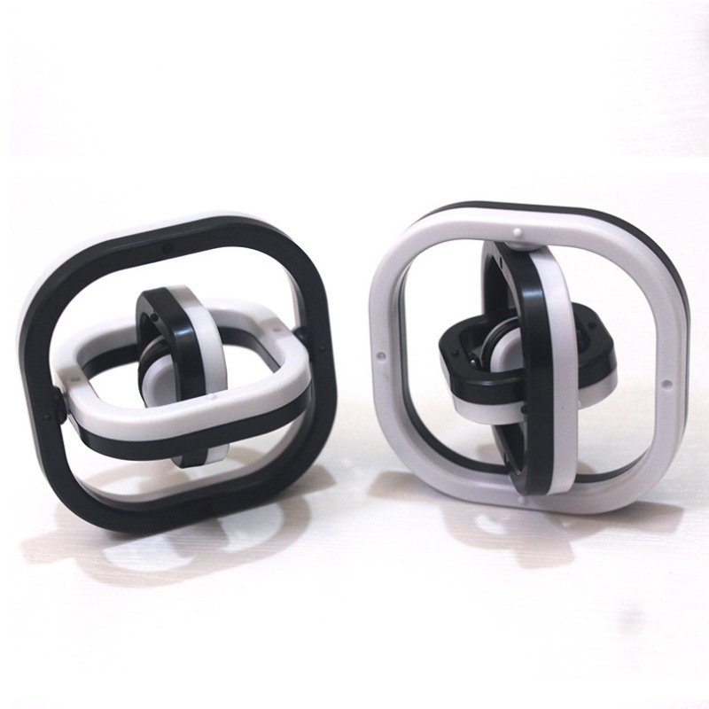 Flip Hand Spinner 3D Infinite Flip Gyro Creative Fingertip Gyro Decompression Toy Latest Amazon Toys