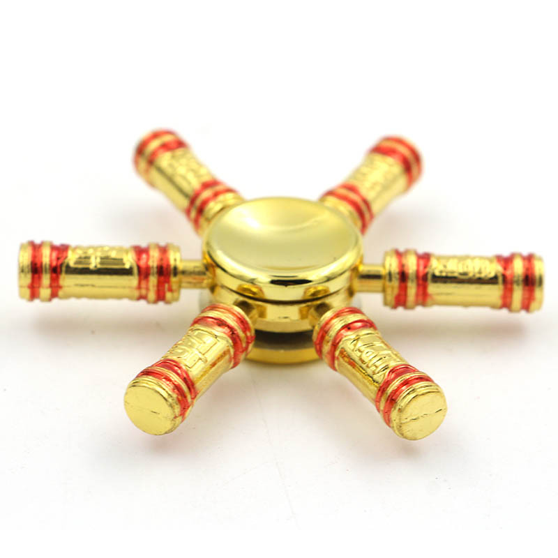New King Weapon Chicken-Eating Fingertip Gyro Glory Fortnite Hand Spinner Surrounding the Game Pressure Reduction Toy