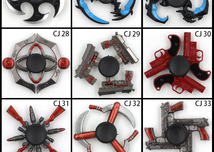 New King Weapon Chicken-Eating Fingertip Gyro Glory Fortnite Hand Spinner Surrounding the Game Pressure Reduction Toy New King Weapon Chicken-Eating Fingertip Gyro Glory Fortnite Hand Spinner Surrounding the Game Pressure Reduction Toy