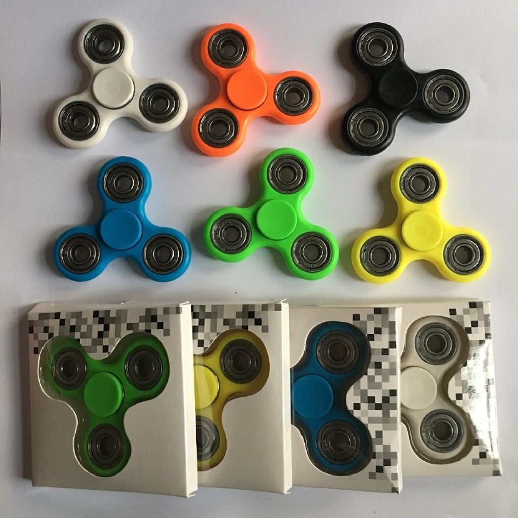 Fingertip Gyro Hand Spinner Finger Fidget Spinner American Adult Toy Decompression Finger up Popular Version Wholesale