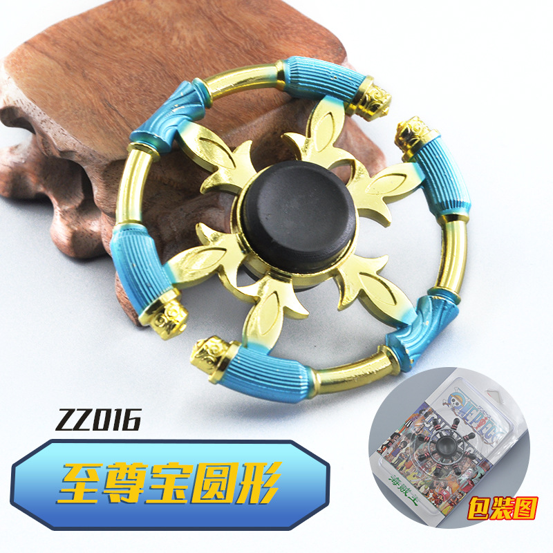 Assassin's Peripheral Fingertip Gyro Wu Liuqi Magic Knife Thousand Blade Children's Alloy Toys King Hand Spinner Assassin's Peripheral Fingertip Gyro Wu Liuqi Magic Knife Thousand Blade Children's Alloy Toys King Hand Spinner