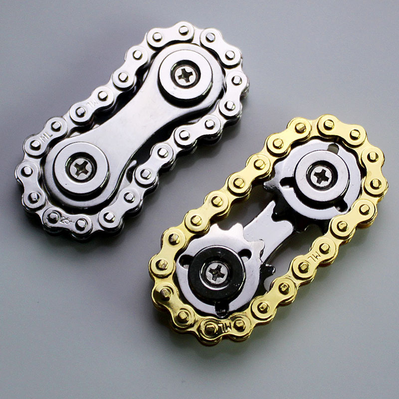 Gear Car Chain Fingertip Gyro Chain Relieving Spinning Top Decompression Artifact Adult Toy Boring Artifact Funny Boy Gear Car Chain Fingertip Gyro Chain Relieving Spinning Top Decompression Artifact Adult Toy Boring Artifact Funny Boy