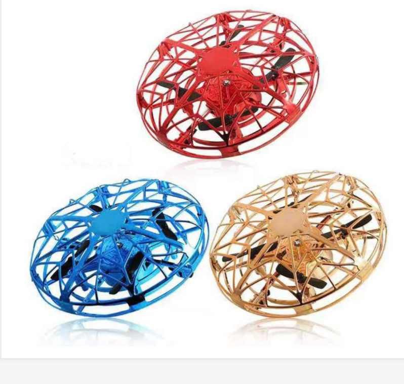 Flynovabo Second Generation UFO Induction Gesture Aircraft Fingertip Gyro UFO Suspension Toy Spinning Ball Toy
