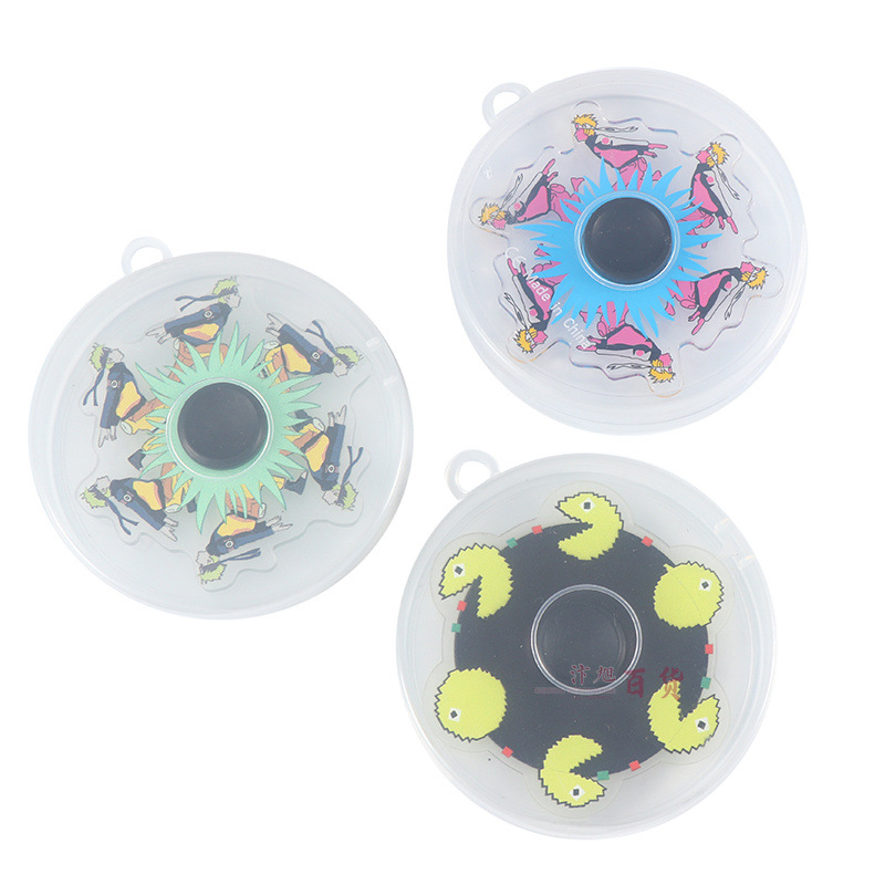 Tiktok&#039;s Same Naruto Fingertip Gyro Naruto Sasuke Dynamic Gyro Hand Spinner