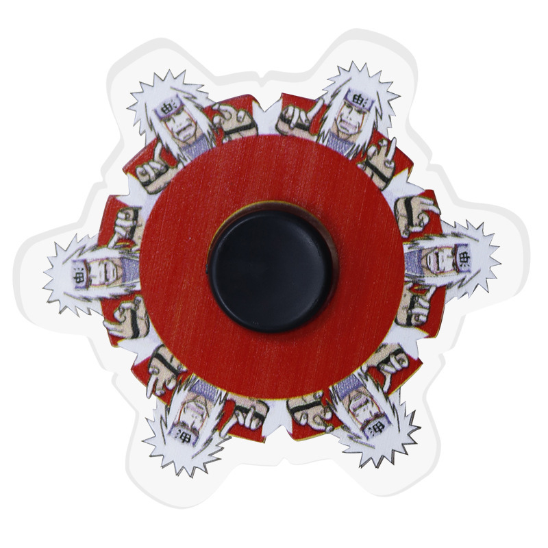 Tiktok&#039;s Same Naruto Fingertip Gyro Naruto Sasuke Dynamic Gyro Hand Spinner