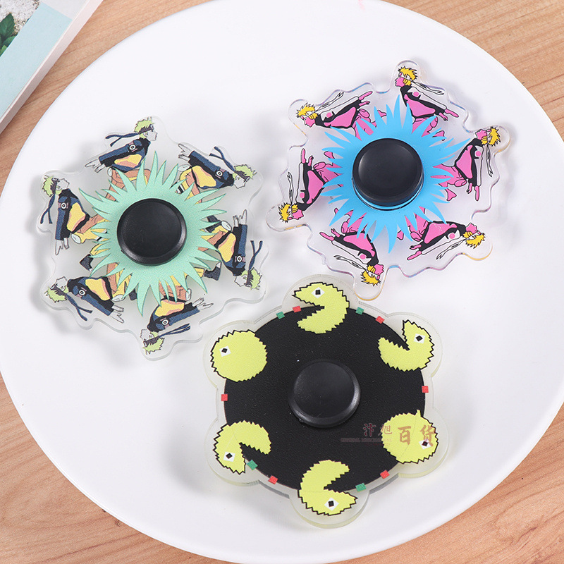 Tiktok's Same Naruto Fingertip Gyro Naruto Sasuke Dynamic Gyro Hand Spinner Tiktok's Same Naruto Fingertip Gyro Naruto Sasuke Dynamic Gyro Hand Spinner