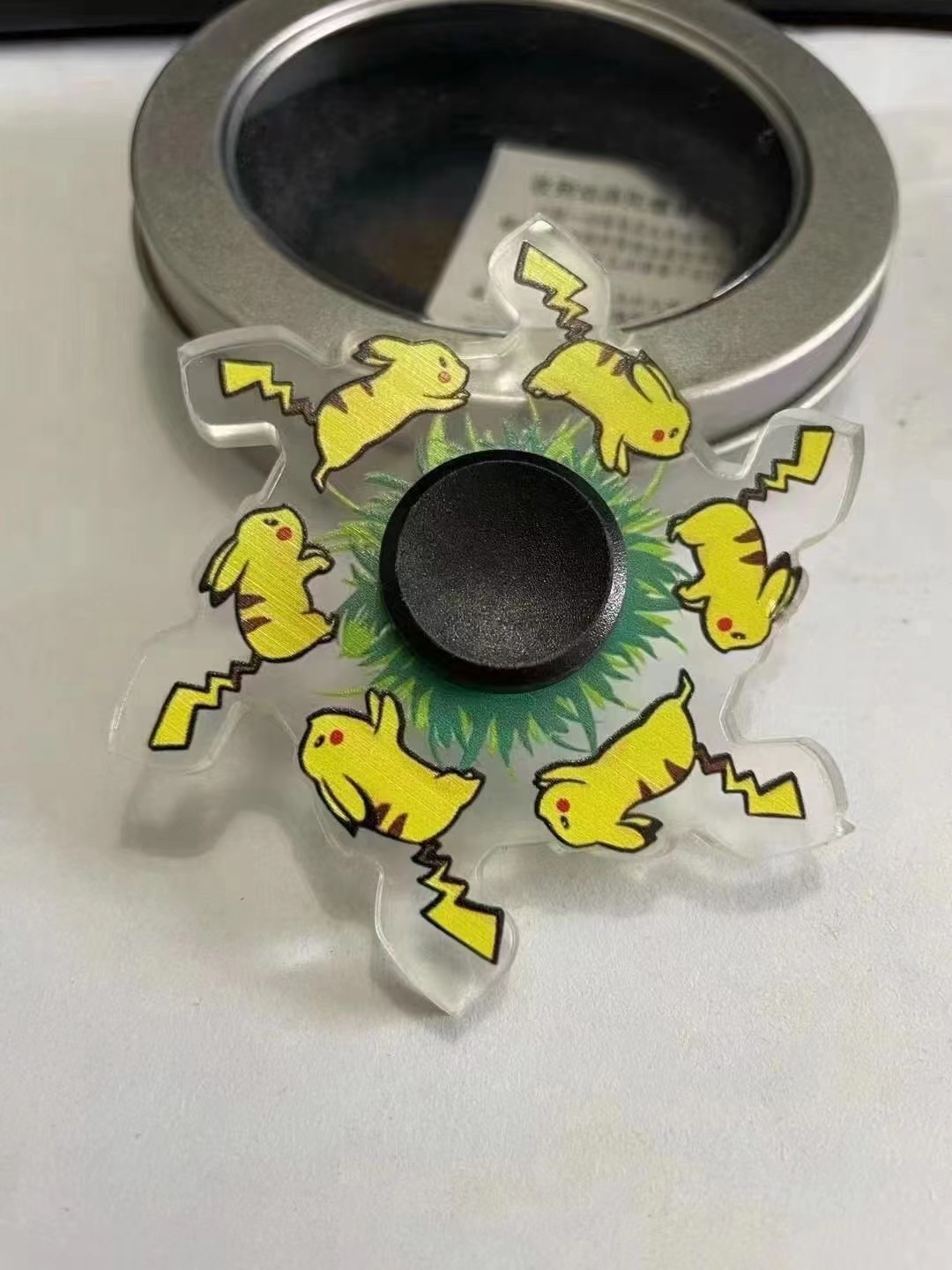 Tiktok's Same Naruto Fingertip Gyro Naruto Sasuke Dynamic Gyro Hand Spinner