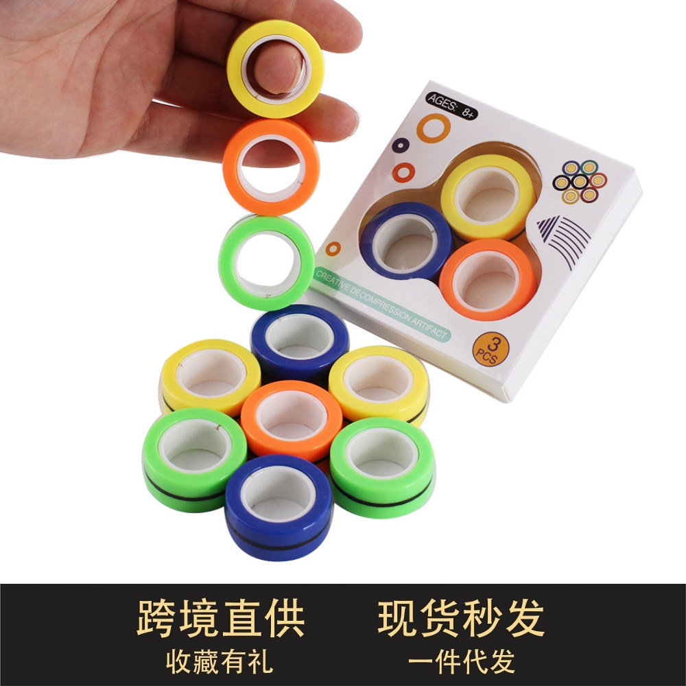 In Stock Wholesale Fingertip Gyro Finger Magnetic Ring Pressure Reduction Toy Magnetic Ring Gyro Fingertip Decompression In Stock Wholesale Fingertip Gyro Finger Magnetic Ring Pressure Reduction Toy Magnetic Ring Gyro Fingertip Decompression