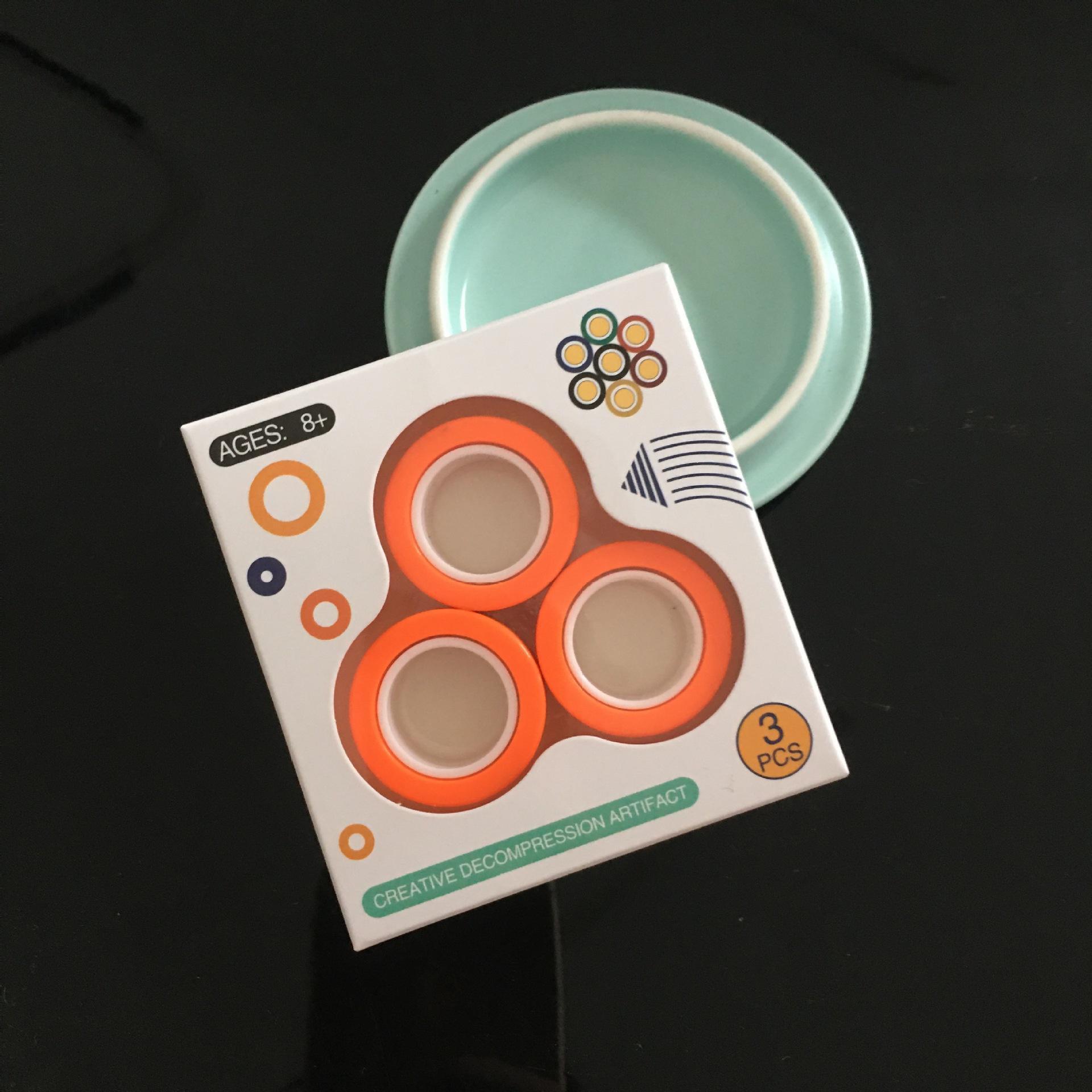 In Stock Wholesale Fingertip Gyro Finger Magnetic Ring Pressure Reduction Toy Magnetic Ring Gyro Fingertip Decompression In Stock Wholesale Fingertip Gyro Finger Magnetic Ring Pressure Reduction Toy Magnetic Ring Gyro Fingertip Decompression