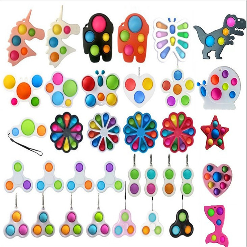 Amazon Hot Sale Rat Killer Pioneer Fingertip Gyro Decompression Toy Vent Pressing Bubble Music Toy Pressure Reduction Toy