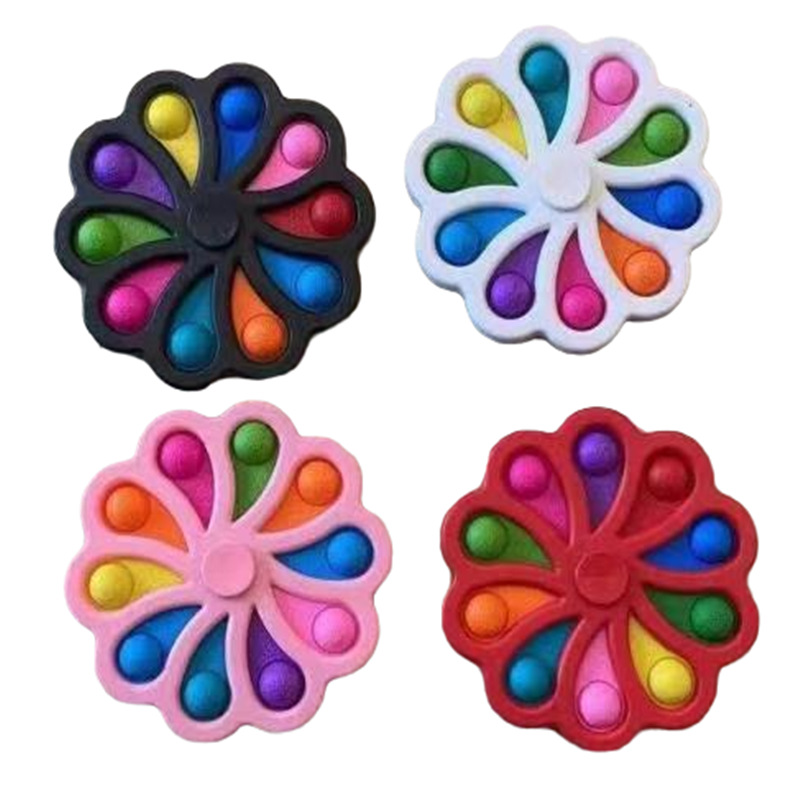 Amazon Hot Sale Rat Killer Pioneer Fingertip Gyro Decompression Toy Vent Pressing Bubble Music Toy Pressure Reduction Toy