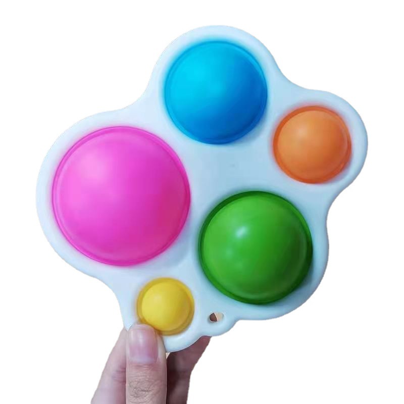 Amazon Hot Sale Rat Killer Pioneer Fingertip Gyro Decompression Toy Vent Pressing Bubble Music Toy Pressure Reduction Toy