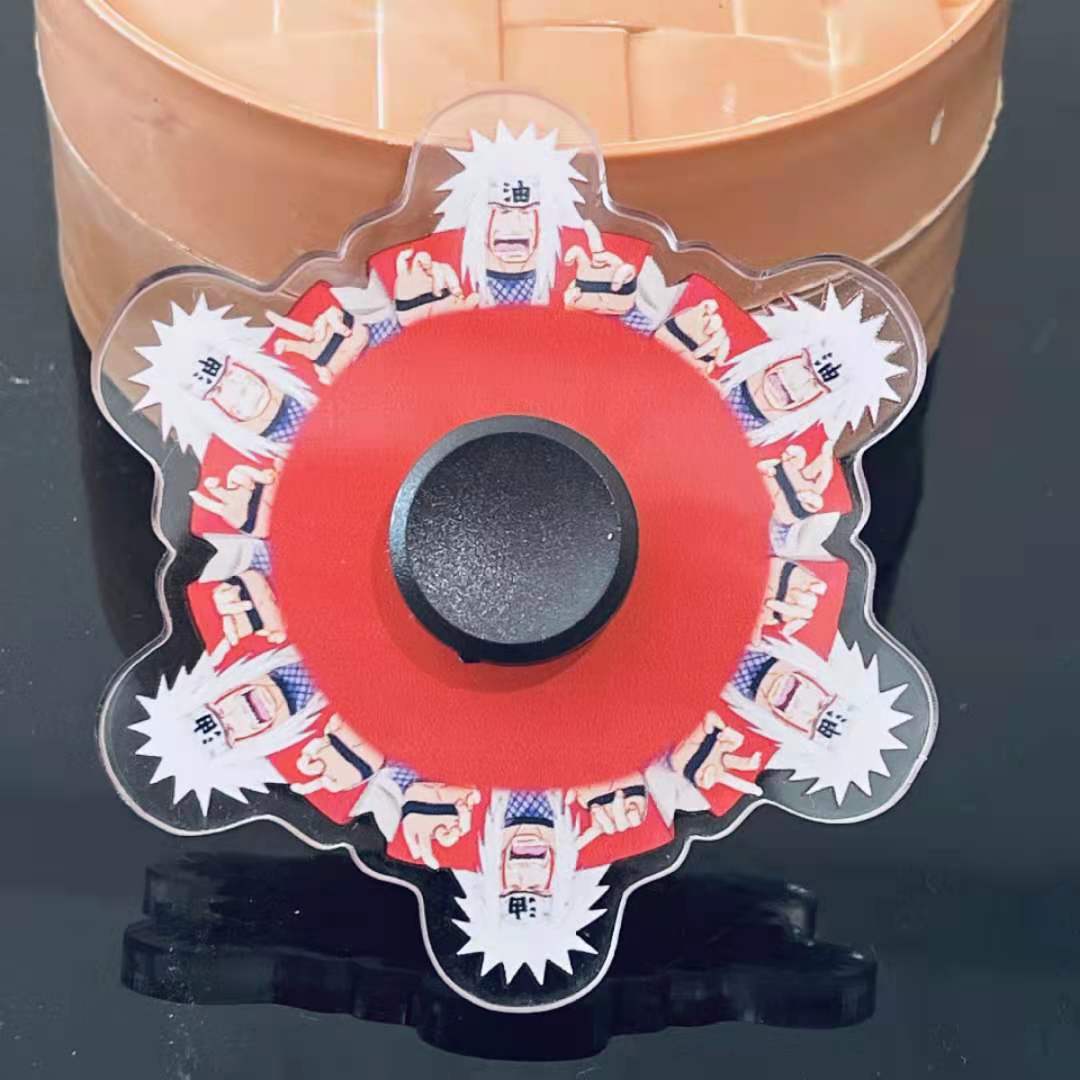 Tiktok's Same Naruto Fingertip Gyro Naruto Sasuke Dynamic Gyro Hand Spinner