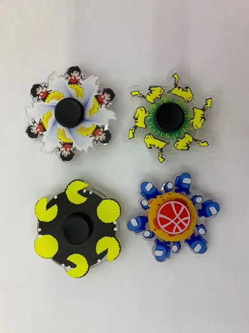 Tiktok's Same Naruto Fingertip Gyro Naruto Sasuke Dynamic Gyro Hand Spinner Tiktok's Same Naruto Fingertip Gyro Naruto Sasuke Dynamic Gyro Hand Spinner