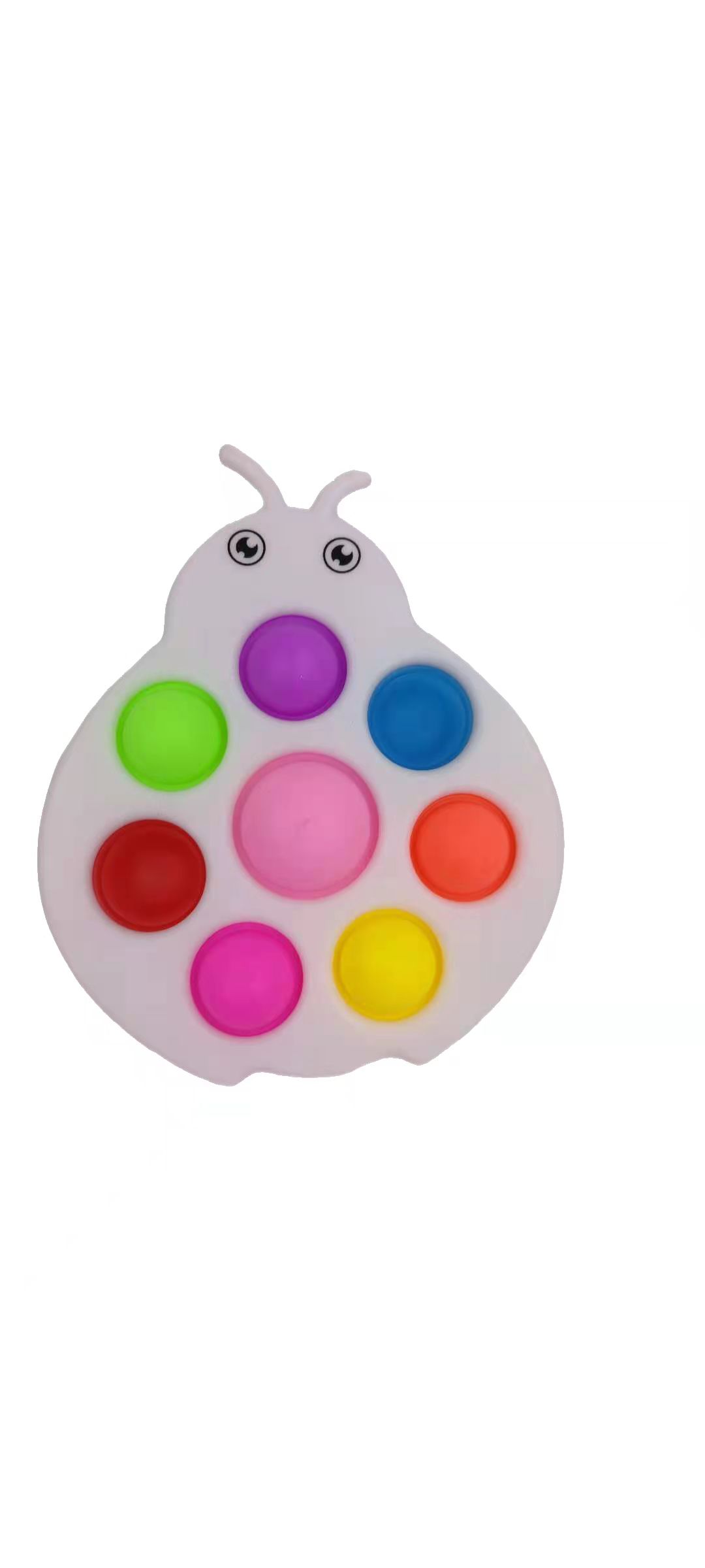 Cross-Border Hot Deratization Pioneer Fingertip Gyro Bubble Music Printed Puzzle Hand Rotation Decompression Toy