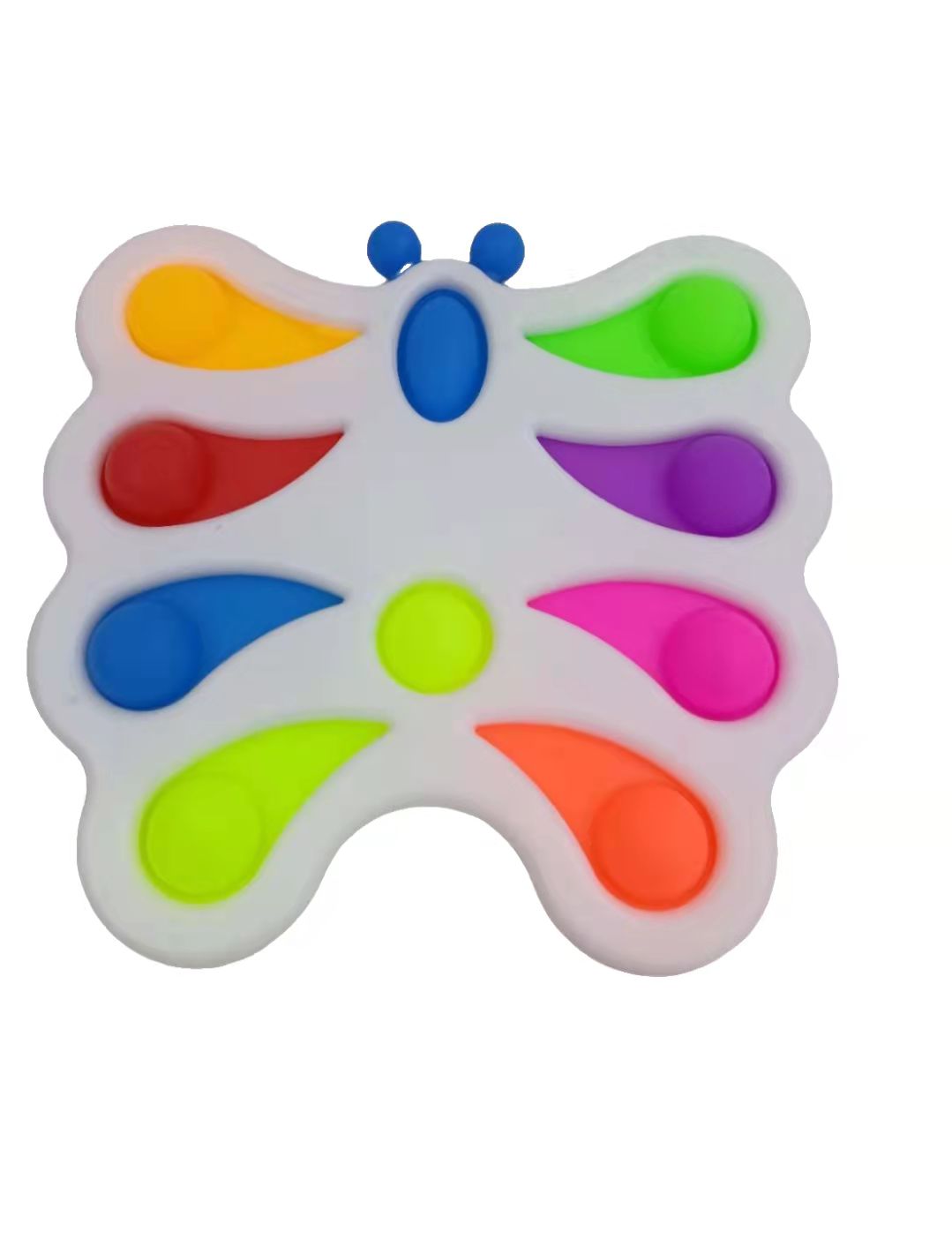 Cross-Border Hot Deratization Pioneer Fingertip Gyro Bubble Music Printed Puzzle Hand Rotation Decompression Toy