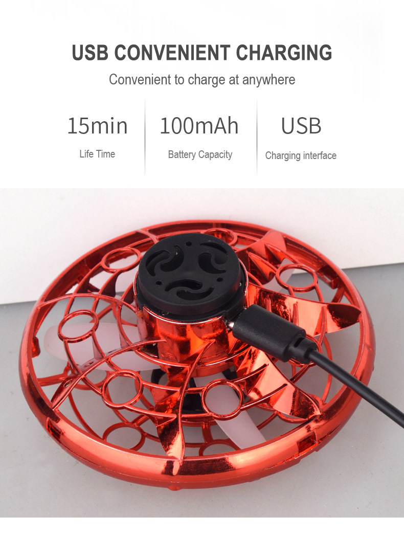 Cross-Border LED Luminous Swing Magic Flying Ball Suspension Fingertip Gyro Decompression UFO Flying Toy Cross-Border LED Luminous Swing Magic Flying Ball Suspension Fingertip Gyro Decompression UFO Flying Toy