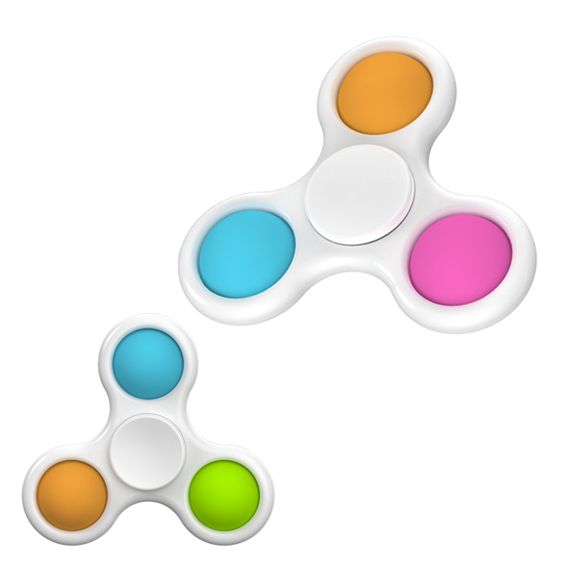 Cross-Border New Hand Spinner Bubble Music Decompression Rat Killer Pioneer Decompression Vent Gyro Toy Fingertip Gyro