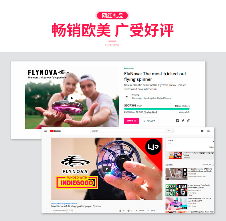 Cross-Border New Flynova Free Route Fingertip Gyro Creative Swing Casual Interactive Toy Flying Gyro Cross-Border New Flynova Free Route Fingertip Gyro Creative Swing Casual Interactive Toy Flying Gyro