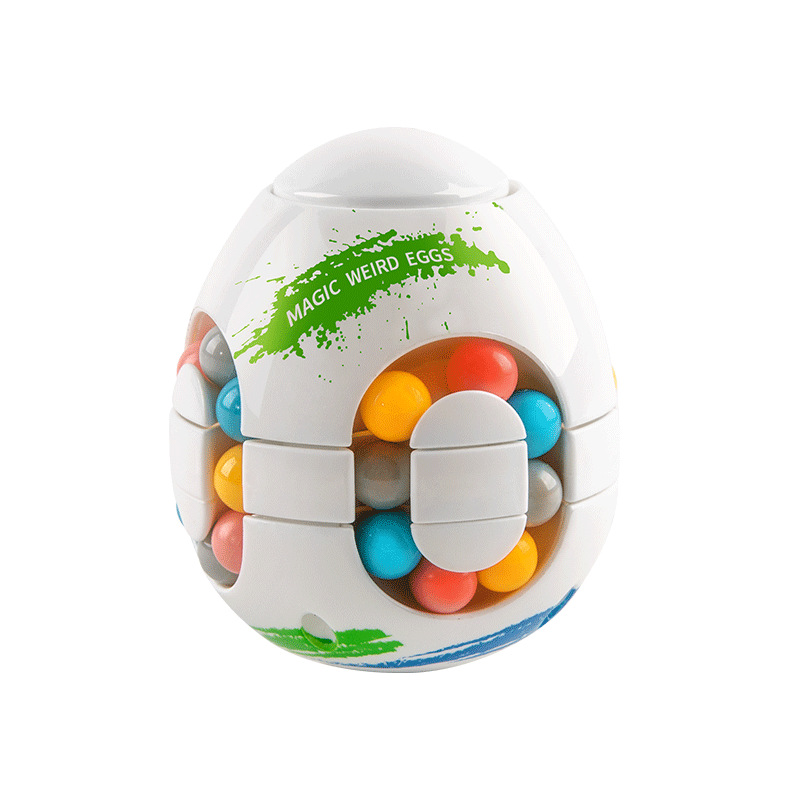 Toys Puzzle Flip Bucket Gyro Cube Rotating Magic Bean Monster Egg Fingertip Gyro Pressure Reduction Toy Decompression