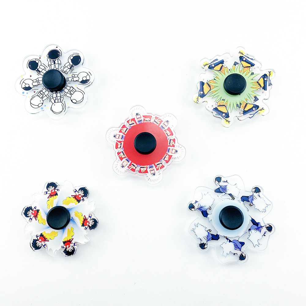 Tiktok&#039;s Same Spaceman Fingertip Gyro Naruto Sasuke Dynamic Gyro Hand Spinner