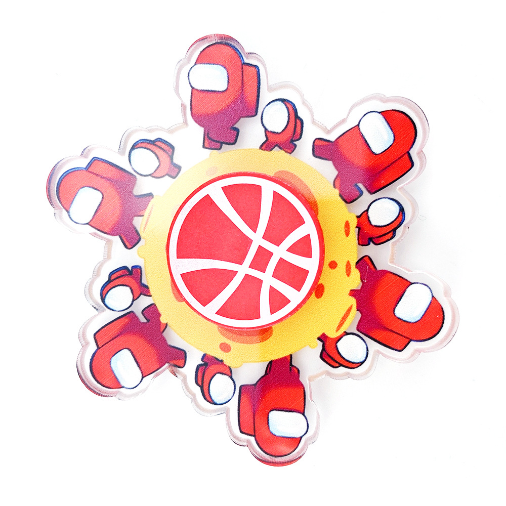 Tiktok's Same Spaceman Fingertip Gyro Naruto Sasuke Dynamic Gyro Hand Spinner